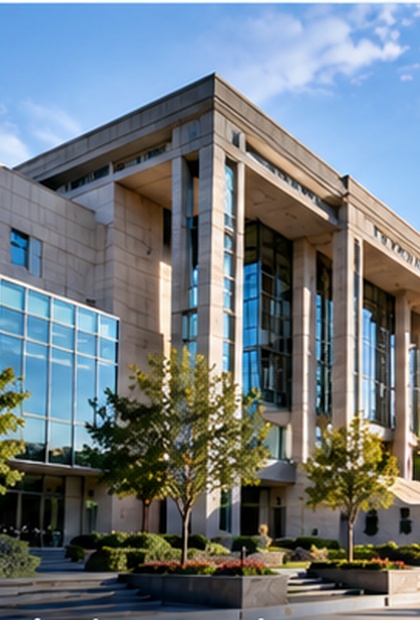 Modern public sector building